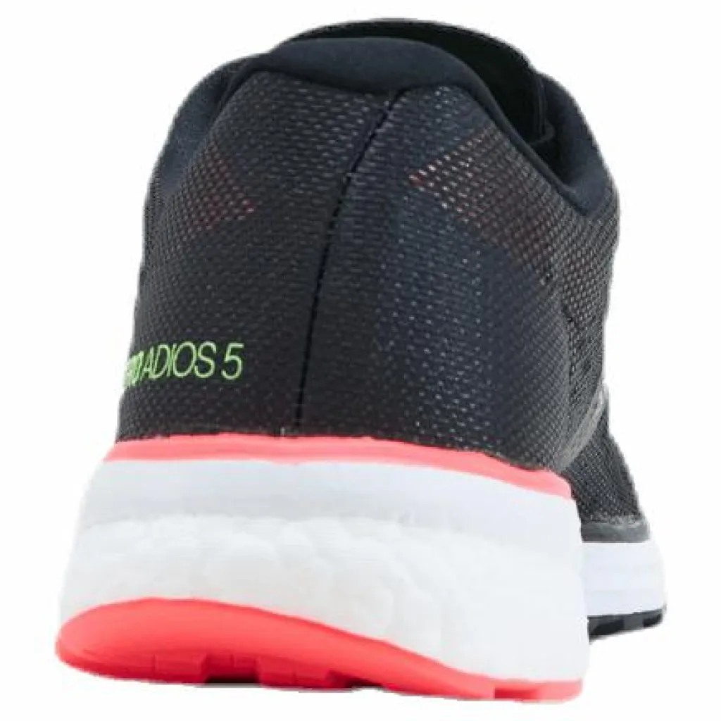 adidas Adizero Adios 5 Shoes Core Black / Core Black / Signal Pink / Coral Online