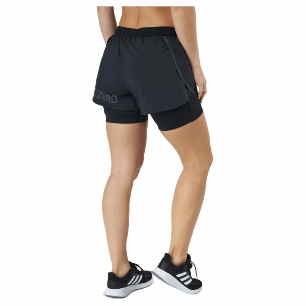adidas Adizero 2In1 Short Women Black Svart Sale