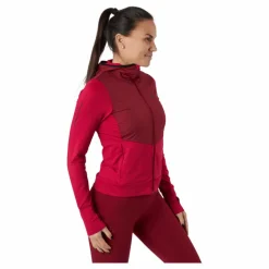 Craft Adv Charge Jersey Hood Jacket  Rhubarb-machine Röd Outlet
