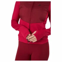 Craft Adv Charge Jersey Hood Jacket  Rhubarb-machine Röd Outlet