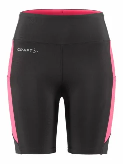 Craft Adv Essence Short Tights 2 W Slate/fuchsia Svart Best