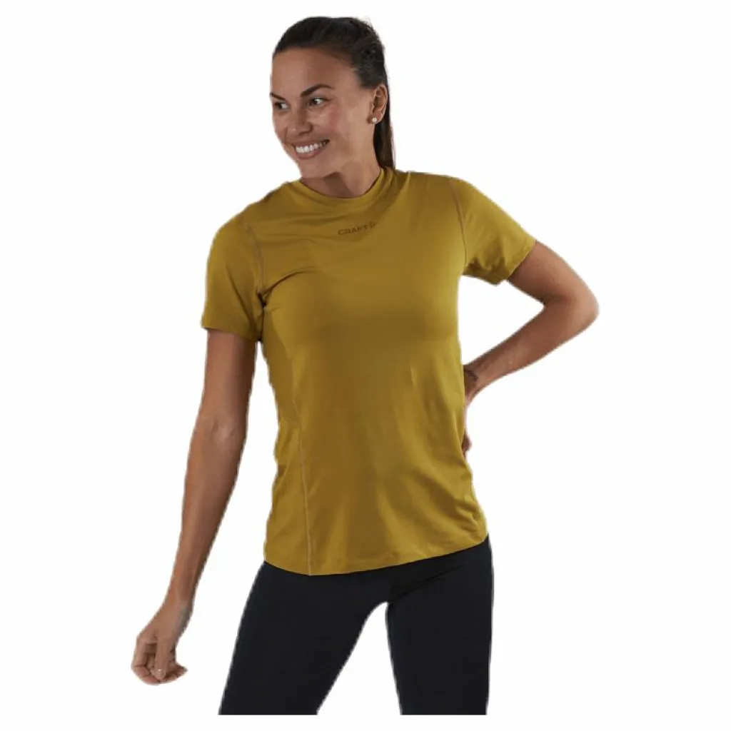 Craft ADV Essence SS Tee Yellow Gul Outlet