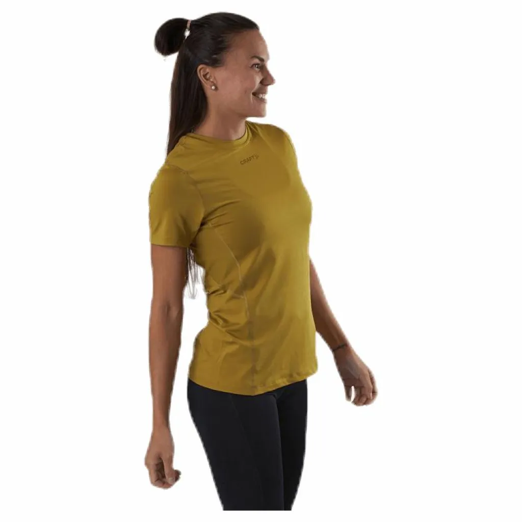 Craft ADV Essence SS Tee Yellow Gul Outlet