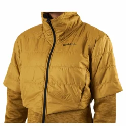 ADV Warm Padded Jkt Black/Yellow*Craft Outlet