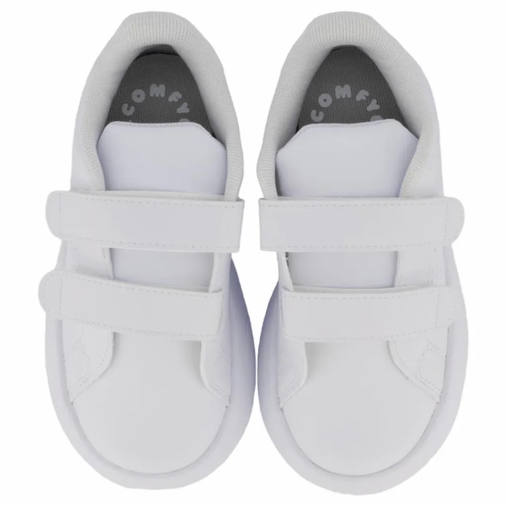 adidas Advantage Shoes Kids White Vit Sale