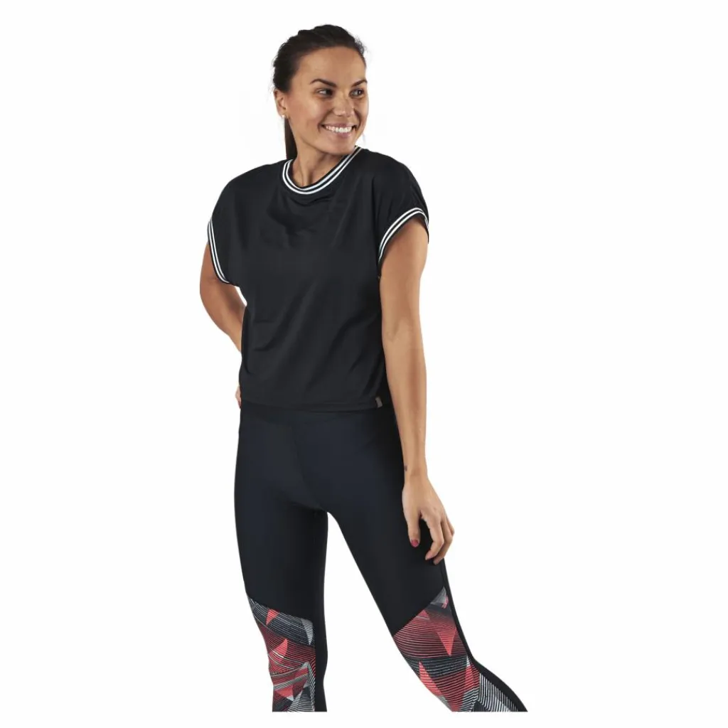 Only Play Ady SS Mesh Tee Black Svart Hot