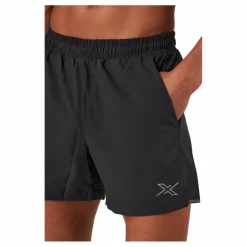 2XU Aero 5 Inch Shorts Black/silver Reflective Svart Hot