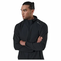 2XU Aero Jacket Black/Silver Svart och Silver