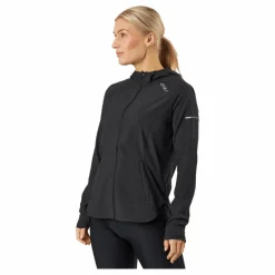 2XU Aero Jacket Black/silver Reflective Svart Sale