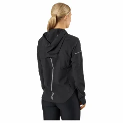 2XU Aero Jacket Black/silver Reflective Svart Sale
