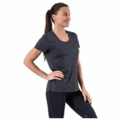 Salomon Agile Ss Tee Grey Gul Hot