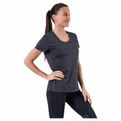 Salomon Agile Ss Tee Grey Lila Discount