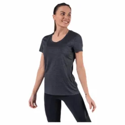 Salomon Agile Ss Tee Grey Lila Discount
