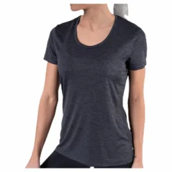 Salomon Agile Ss Tee Grey Lila Discount