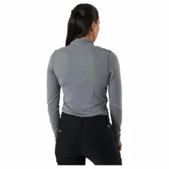 Agnes Ls Mock Neck Granite*Daily Sports Discount