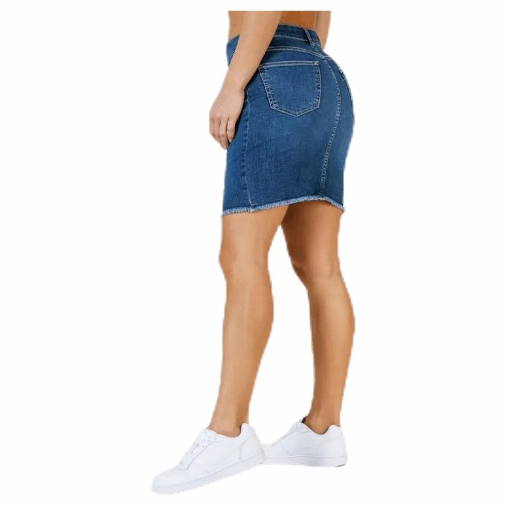 Aia Mw Dnm Skirt Blue*Pieces Hot