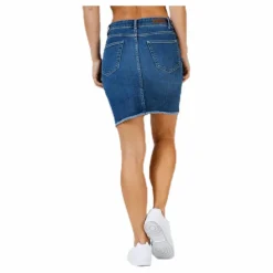 Aia Mw Dnm Skirt Blue*Pieces Hot