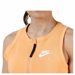 Nike Air Crop Top Orange Gul New