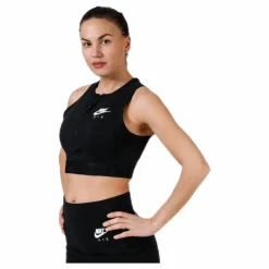 Nike Air Crop Top White/Black Svart Hot