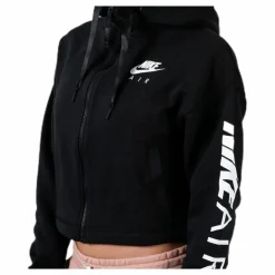 Air FZ Fleece Hoodie White/Black*Nike New