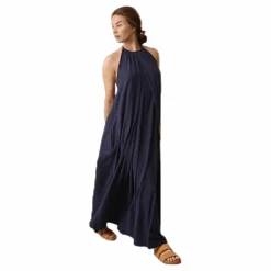 Air Halterneck Dress Blue*Boob Sale