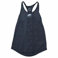 Nike Air Running Tank Black/Grey Svart Outlet