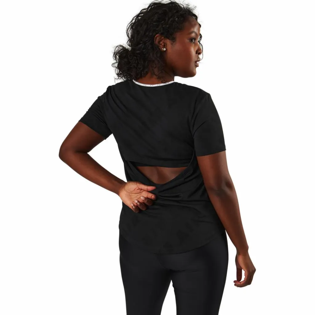Nike Air Top SS Black/Silver Svart Sale