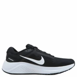 Nike Air Zoom Structure 24 Women's Road Running Shoes BLACK/WHITE Hot
