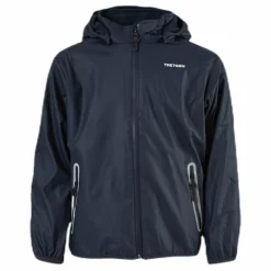 Tretorn Aktiv Fleece-Lined Rain Jacket Blue Blå Hot