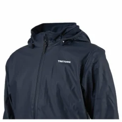 Tretorn Aktiv Fleece-Lined Rain Jacket Blue Blå Hot