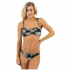Alani Bandeau Black*Waikani Beachwear Best