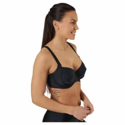 Abecita Alanya Bikini Wire Bra Black Svart Outlet