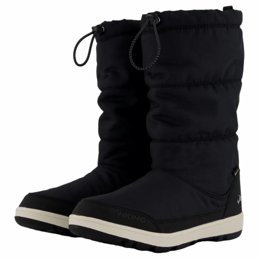 Viking Alba High Gtx Warm Black/black Svart Sale