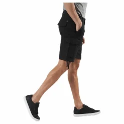 Jack & Jones Alfa Cargo Shorts Black Svart Discount