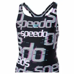 Speedo Allover Medalist White/Black Vit och Svart