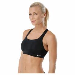 Nike Alpha Bra White/Black Svart Best