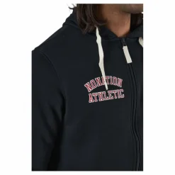 Alpha Full Zip Hood Black*Nonation Discount