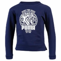 Alpha Graphic Crew Junior Blue*Puma