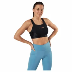Nike Alpha UltraBreathe Bra Black/Grey Svart Discount