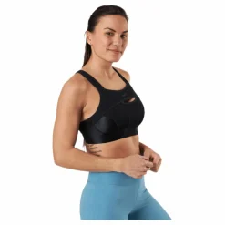 Nike Alpha UltraBreathe Bra Black/Grey Svart Discount