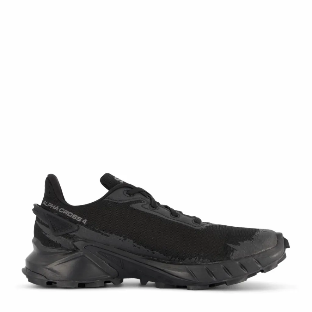 Salomon Alphacross 4 Gtx W Black/black/black Svart New