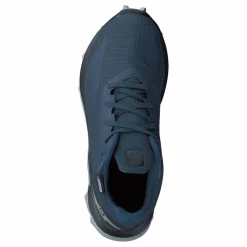 Salomon Alphacross Blast Cswp J Dark Denim/black/pearl Blue Blå Sale