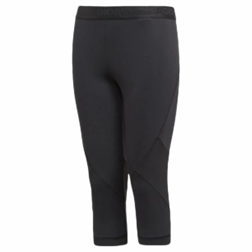 adidas Alphaskin Sport 3/4 Tights Junior Black Svart New