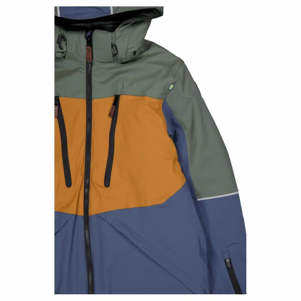 Lindberg Alpine Winter Jacket Green/blue Flerfärgad Discount