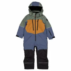 Lindberg Alpine Winter Overall Green/blue Flerfärgad