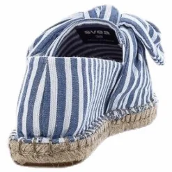Svea Amanda Knot Espandrillo Blue/White Blå och Vit Sale