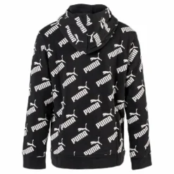 Puma Amplified AOP Hoody TR B Black Svart Best
