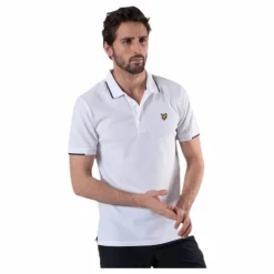 Lyle & Scott Andrew Polo White Vit Outlet