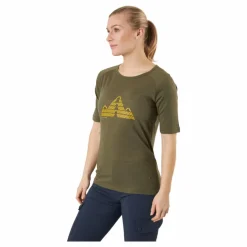 Kari Traa Ane Short Sleeve Tweed Grön