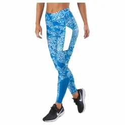 Only Play Angilia Life Aop Training Tights Blue Blå Sale